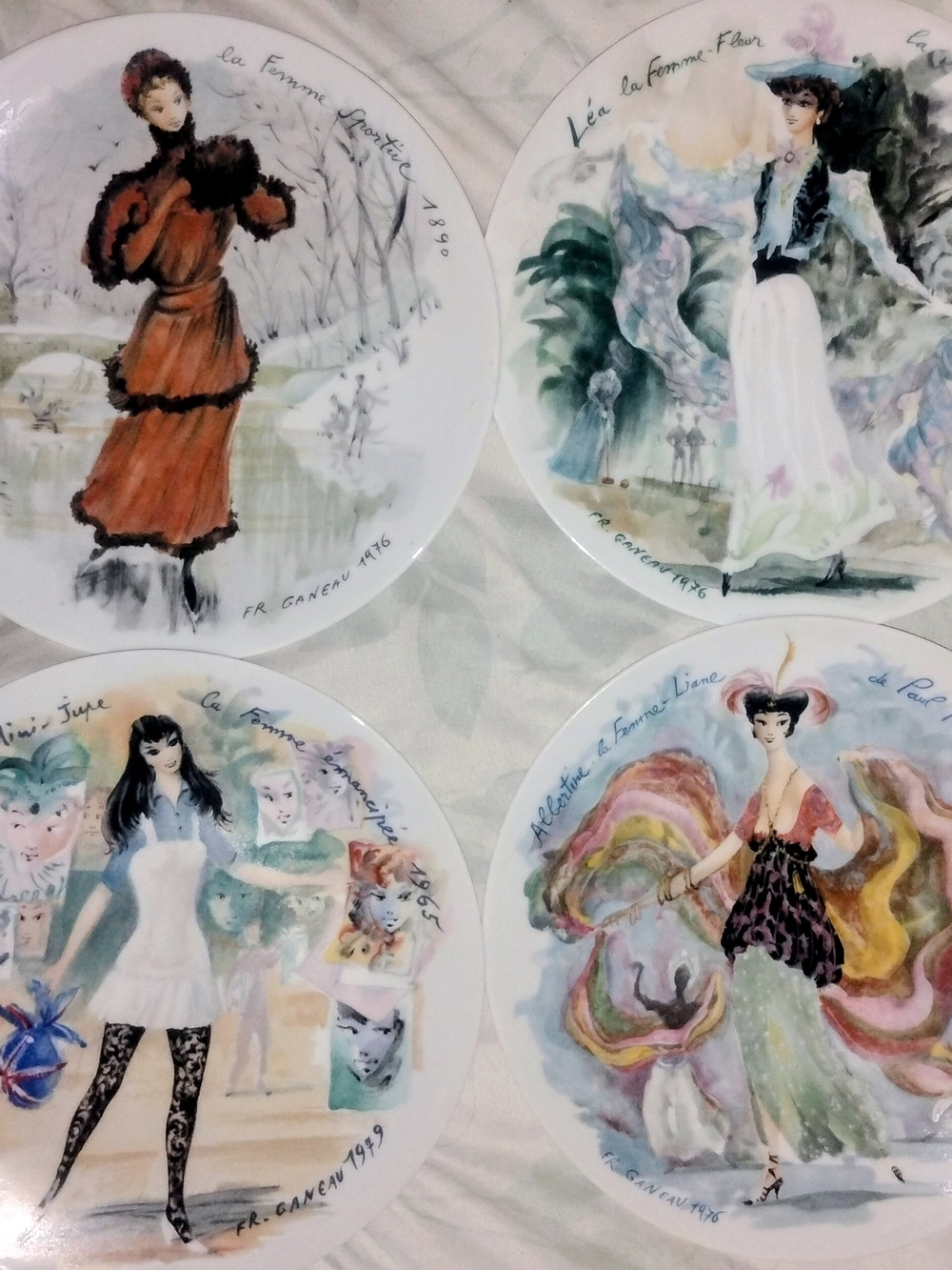 Women of the Century Collector's Plates ~ Set of 4